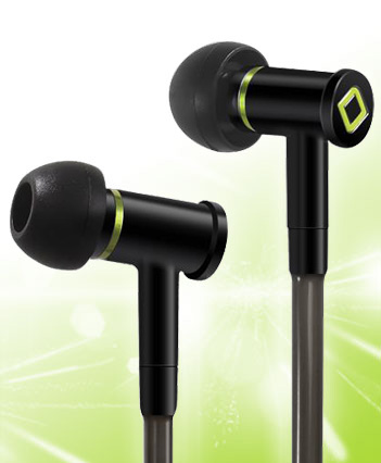 Radiation-Free Stereo Headset in Black
